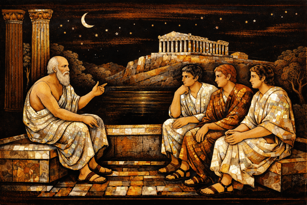 dialectic begins as conversation