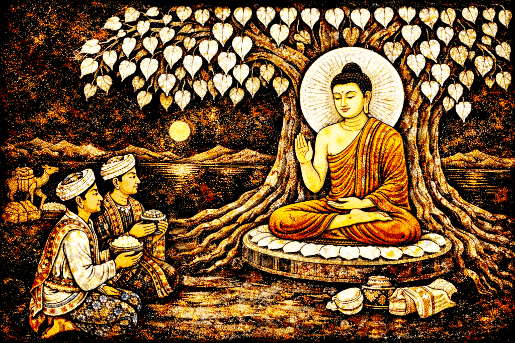 Buddhism as an Engaged Tradition: From Its Early Formation to Modernity buddha first lay disciples tapussa bhallika