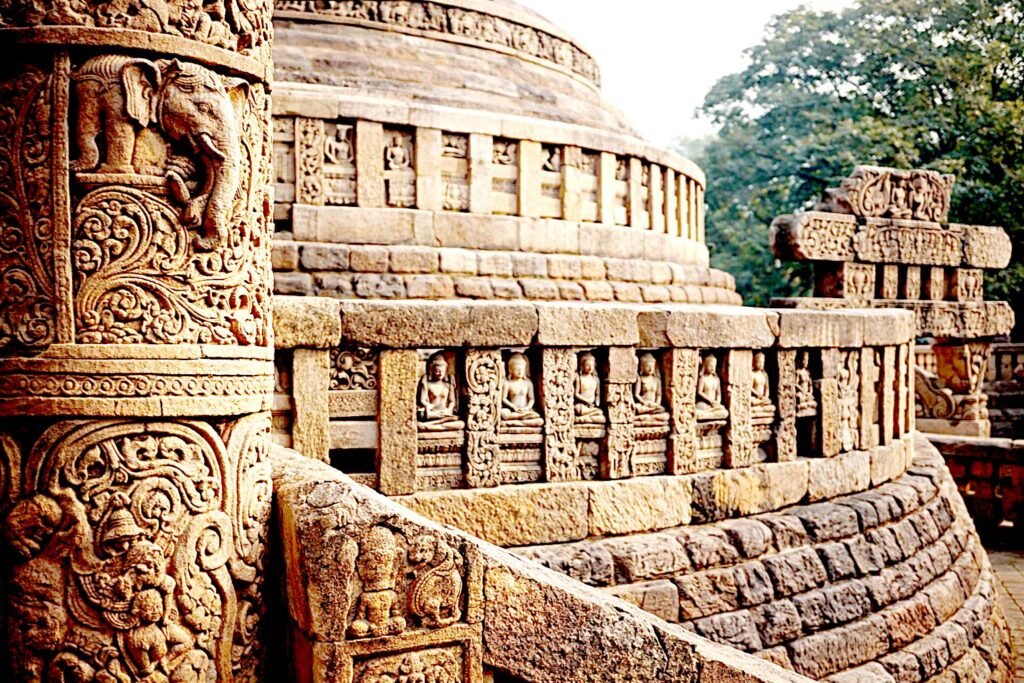 early indian stupa architectural detail