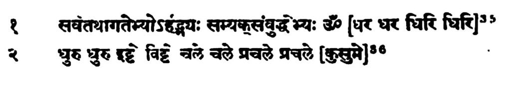 hrdaya vidya mantra sequence gilgit gupta