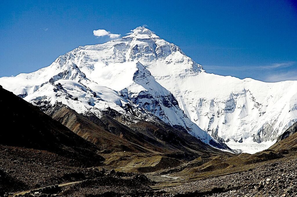 Before Esotericism: Rethinking the Origins and Meaning of the Guhyasamāja Tantra North face of Mount Everest in the Himalayas as seen from the Tibetan side, showing high-altitude terrain and snow-covered slopes.